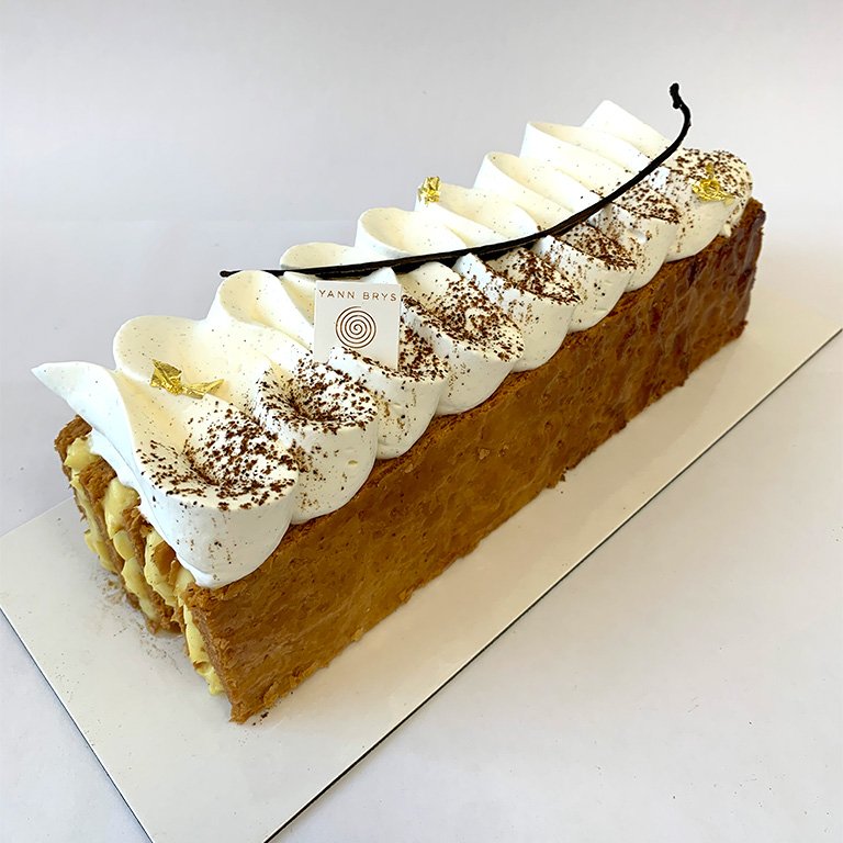 mille feuilles à partager patisserie tourbillon